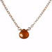 Garnet Briolette Necklace | Friendship & Trust