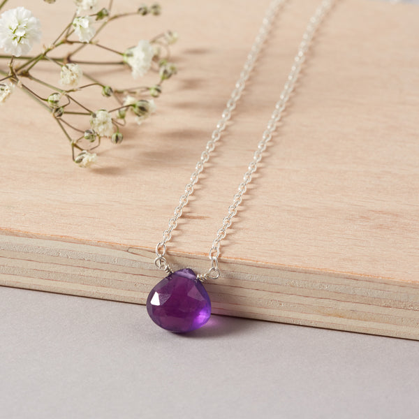 Amethyst Necklace | Faith, Clarity & Calmness