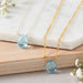 Mystic Blue Topaz Necklace | Good Health, Forgiveness & Joy