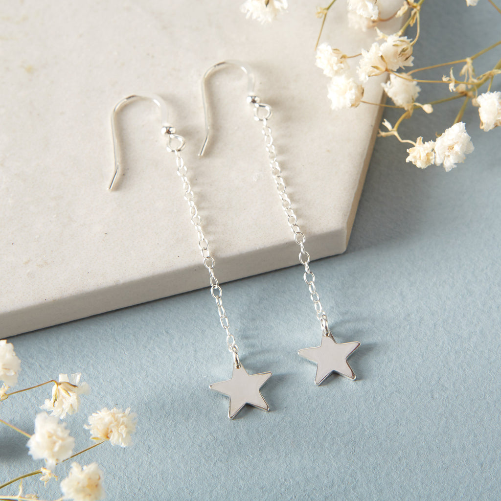 Star Hook Earrings
