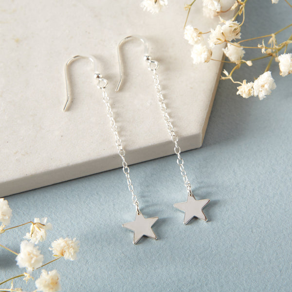 Star Hook Earrings