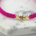 Twinkle Twinkle Star Friendship Bracelet (Neon Pink)
