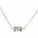 60th Wedding Anniversary | Herkimer 'Diamond' Bead Bar Necklace