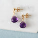 Ultra Violet Amethyst Earrings