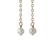 3rd Wedding Anniversary | Pearl Earrings (14ct Gold Filled)