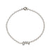 April | Herkimer 'Diamond' Bead Bar Bracelet