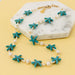 Howlite Starfish and Freshwater Pearl Necklace
