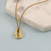Gold Plated Beach Cowrie Shell Necklace