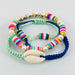 Cowrie Shell Friendship Bracelet (Blue/Green)