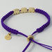 Lucky Elephant Friendship Bracelet (Purple)