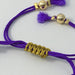 Lucky Elephant Friendship Bracelet (Purple)